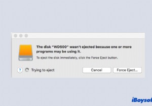 Không thể tháo ổ cứng ngoài trên máy Mac, hãy thử các bản sửa lỗi này!