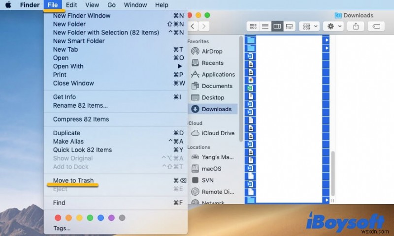 Cách xóa vĩnh viễn nội dung tải xuống trên máy Mac của bạn