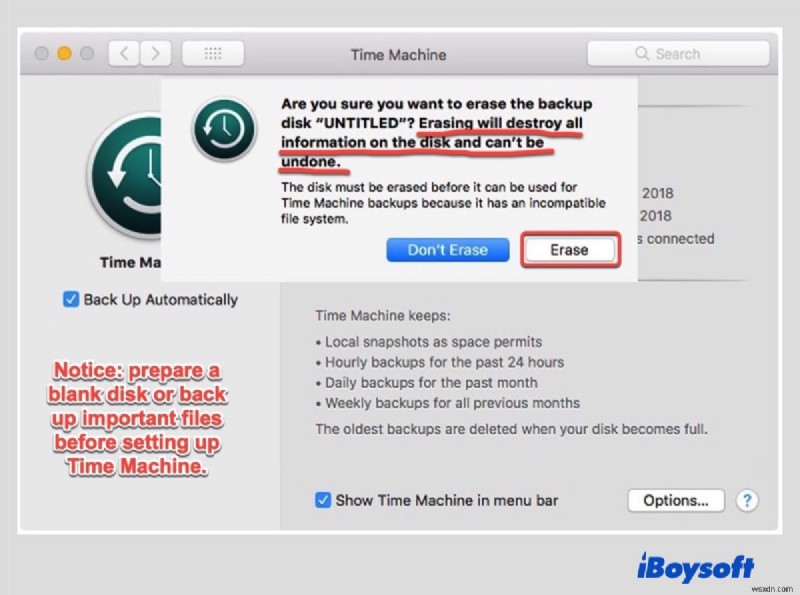 Hướng dẫn Cỗ máy thời gian để Sao lưu và Khôi phục máy Mac của bạn