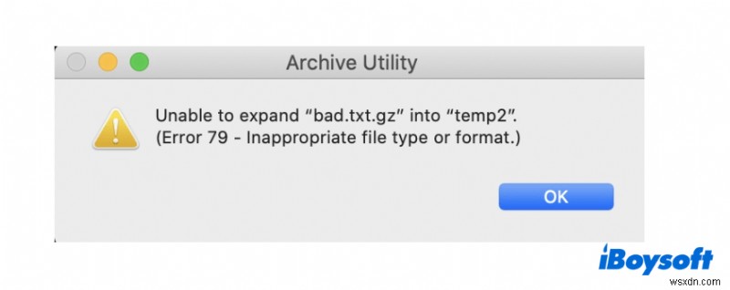 Cách sửa lỗi Không thể mở rộng Zip trên Mac (Hướng dẫn 2022)