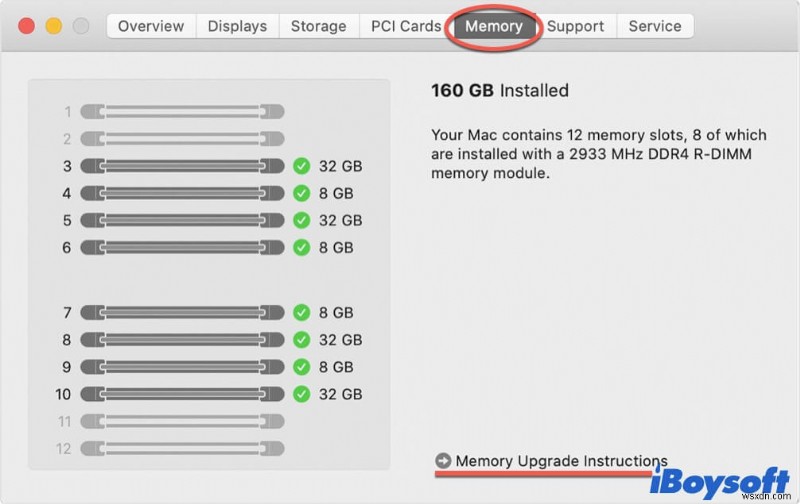 Cách giải phóng bộ nhớ / RAM trên Mac / MacBook Pro?