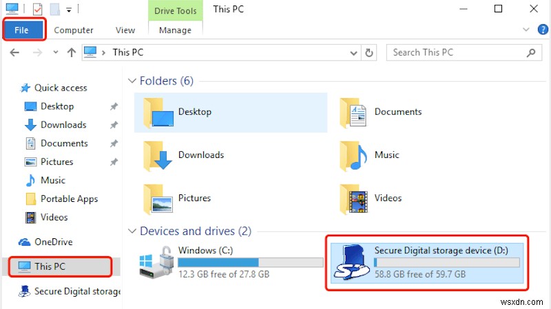 Cách định dạng thẻ SD (Micro) trên Windows 10 (Hướng dẫn từng bước)