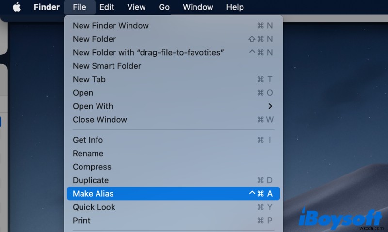 Thêm mục ưa thích vào Mac Finder và Dock để truy cập nhanh