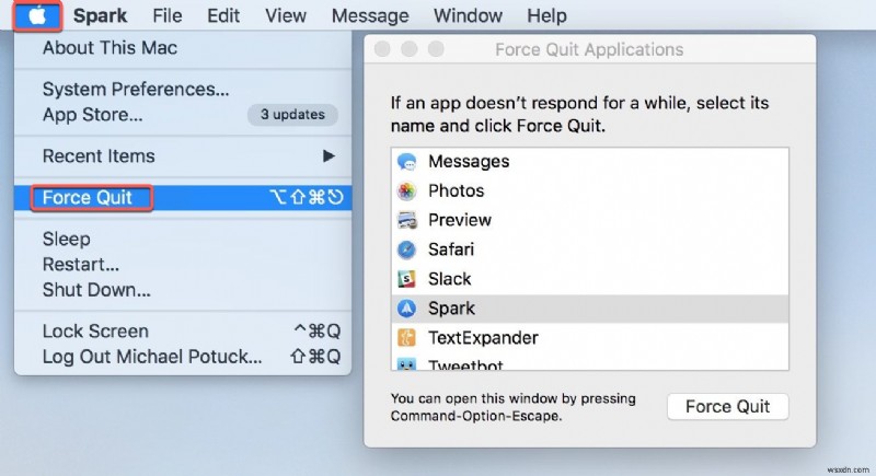 Cách buộc thoát trên máy Mac để đóng các ứng dụng không phản hồi?