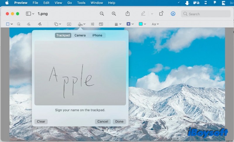 Cách chỉnh sửa ảnh chụp màn hình trên máy tính Mac?
