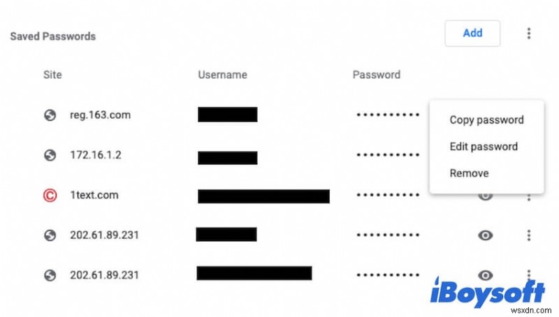 Cách tìm mật khẩu đã lưu trên máy Mac theo các cách khác nhau