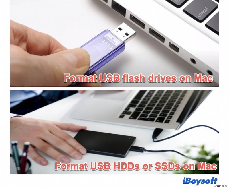 Cách định dạng ổ USB trên Mac cho cả Mac và PC?