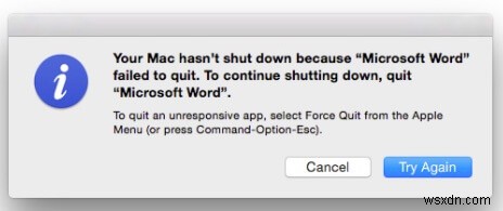 Phải làm gì nếu máy Mac của bạn không tắt?
