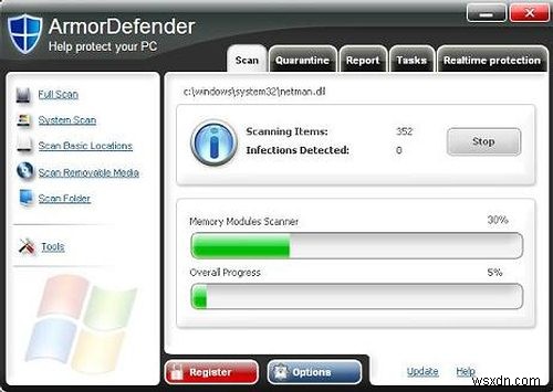 Loại bỏ Armor Defender - Cách loại bỏ Armor Defender khỏi PC của bạn