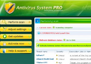 Antivirus System Pro Removal - Cách loại bỏ Antivirus System Pro