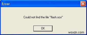 Cách khắc phục lỗi Flash.ocx - Gỡ cài đặt Flash Player 