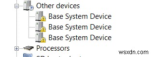 Cách tải trình điều khiển cho  Thiết bị hệ thống cơ bản  trên Windows 7