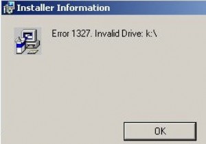 Lỗi cài đặt Office 1327 - Cách khắc phục