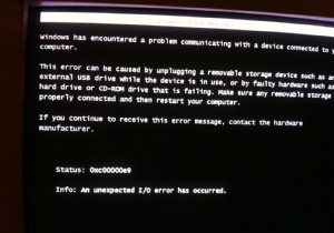 0xc00000e9 Lỗi màn hình đen