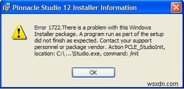 Cách sửa lỗi 1722 trên PC chạy Windows của bạn