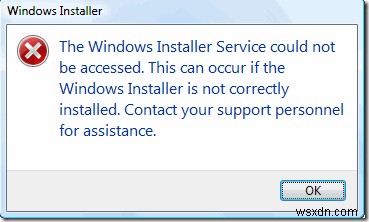 Hướng dẫn sửa lỗi Windows Error 1621