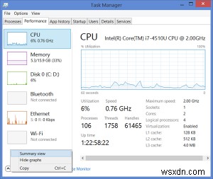 Cách tìm ra chương trình nào đang sử dụng hết tài nguyên CPU