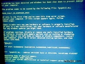 Cách ngăn chặn và chữa lỗi màn hình xanh igxpdx32.dll
