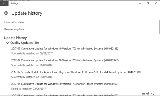 Cách sửa lỗi cập nhật Windows 10 0x80070652
