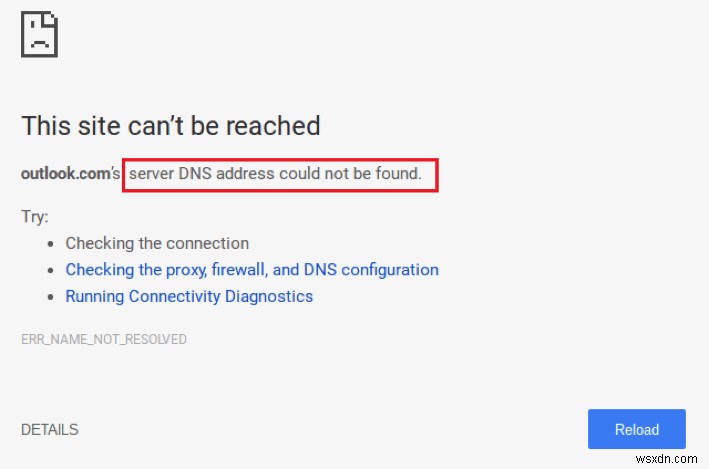 Sửa lỗi Internet Windows 10 DNS không phản hồi