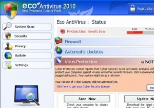 Cách loại bỏ Eco Antivirus 2010 