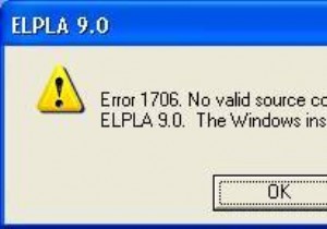Cách sửa lỗi trình cài đặt Windows 1706