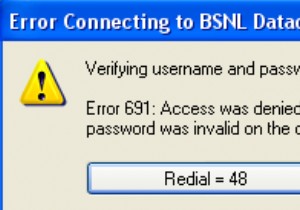 Cách sửa lỗi 691 trong Windows XP 