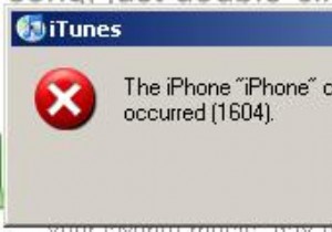 Sửa lỗi iPhone 1604