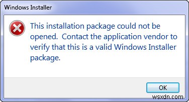 Lỗi trình cài đặt Windows 2263 Hướng dẫn khắc phục