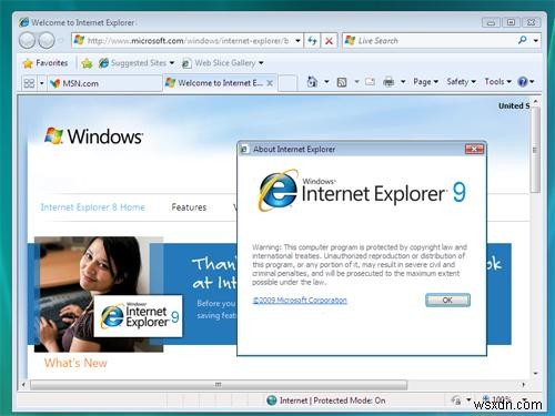 Cách dừng Internet Explorer 9 lỗi