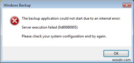 Cách sửa lỗi 80080005 trong Windows 7