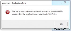 Cách sửa lỗi Avpui.exe trên Windows 8