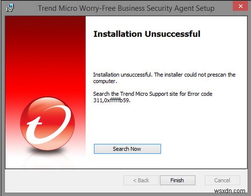 Cách sửa mã lỗi phần mềm chống vi-rút của Trend Micro 331 0x1f4