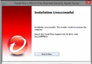 Cách sửa mã lỗi phần mềm chống vi-rút của Trend Micro 331 0x1f4