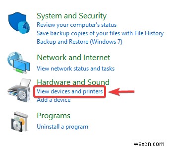 (SOLVED) Trạng thái lỗi máy in Canon trong Windows 10