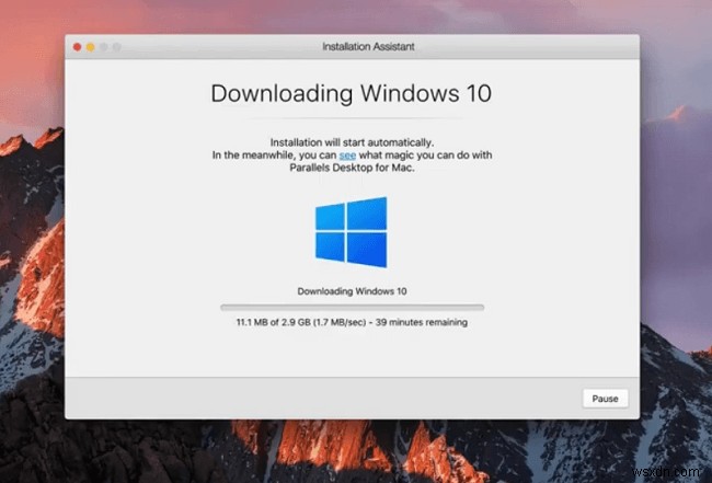 Cách tải Windows 10 trên Macbook Air