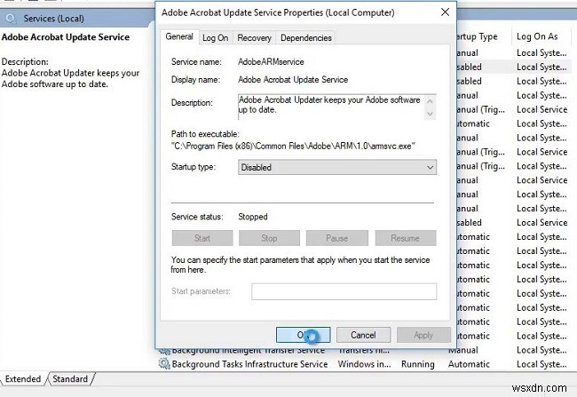 Cách tắt tự động cập nhật trên Adobe Reader DC