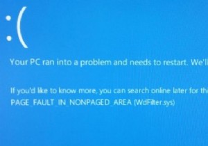 Cách sửa lỗi trang ở vùng không có trang Màn hình xanh Windows 10