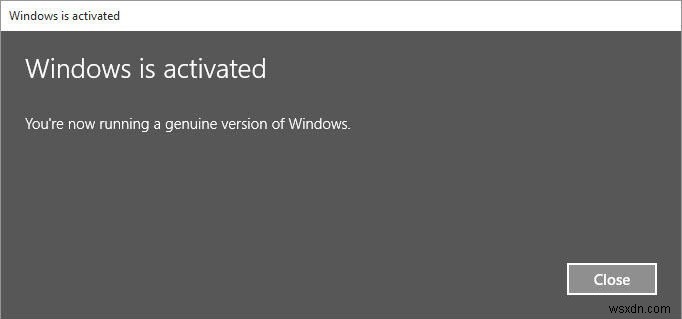 Cách sửa lỗi kích hoạt Windows 10 0x8007251D