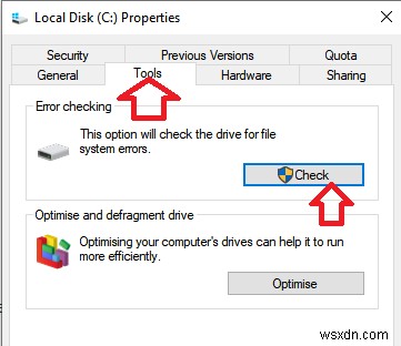 Cách sửa lỗi hệ thống tệp trên Windows 10