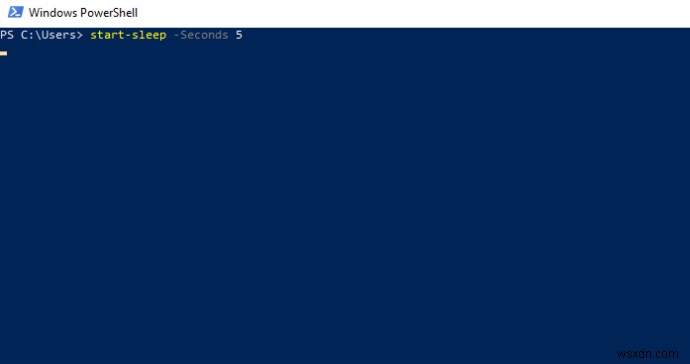 Cách thêm tạm dừng vào tập lệnh Powershell (Có ví dụ)