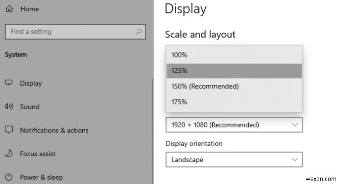 Cách thay đổi kích thước văn bản trong Windows 10