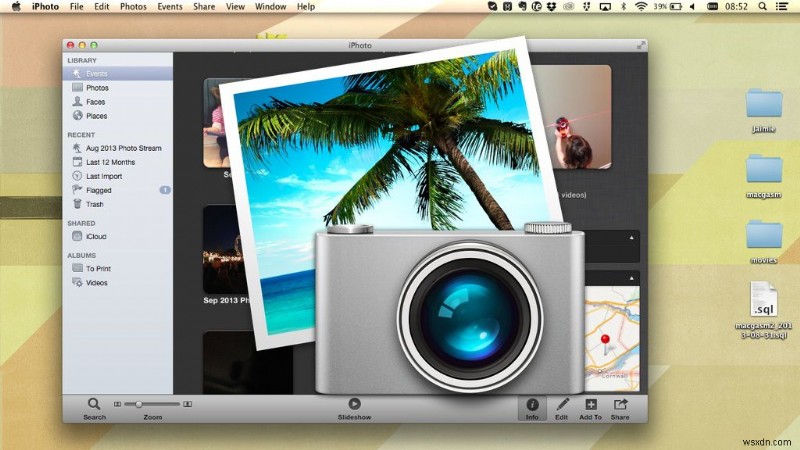 Cách tìm video của bạn nhanh chóng trong iPhoto