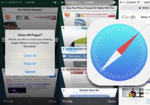 Cách đóng tất cả các tab Safari cùng một lúc trong iOS 7 