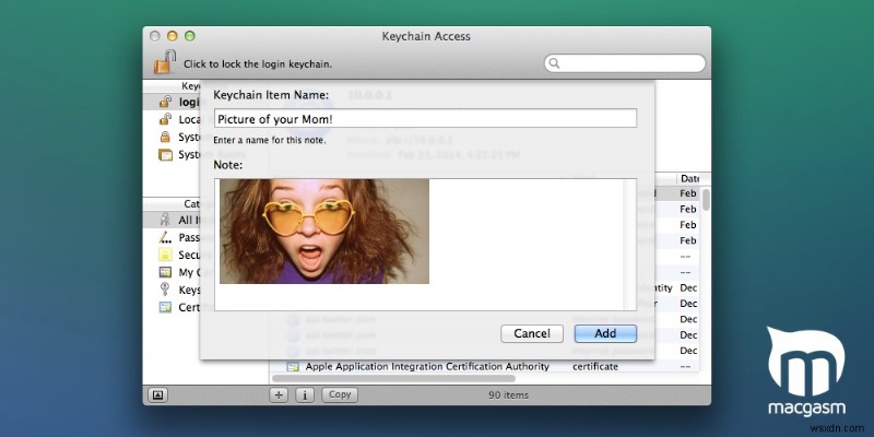 Bạn có thể mã hóa hình ảnh và video trong OS X để có thêm một số quyền riêng tư