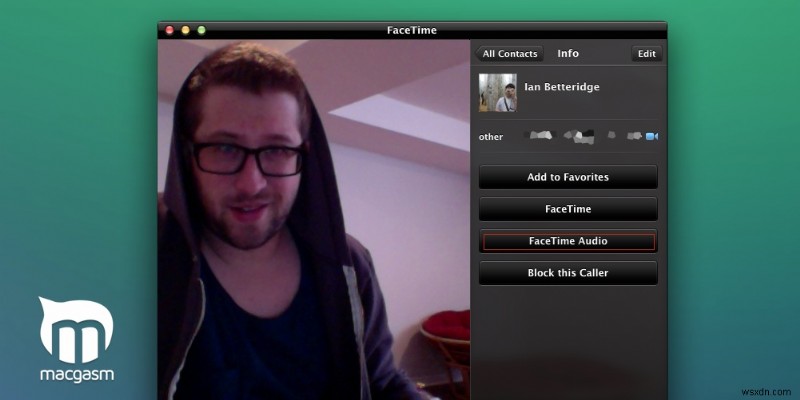 Hủy bỏ Skype:Đây là cách thực hiện cuộc gọi âm thanh FaceTime từ Mavericks