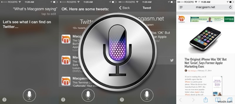 Giúp Siri đọc cho bạn Tin tức mới nhất của Apple và hành động như một người đọc RSS