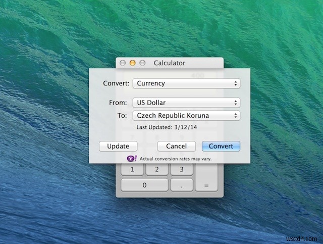 Mẹo nhanh:Chuyển đổi đơn vị bằng ứng dụng máy tính Mac của bạn