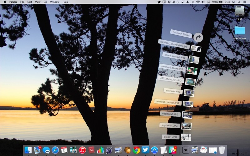 31 ngày sử dụng OS X Mẹo:Hiển thị thẻ dưới dạng ngăn xếp trong thanh công cụ