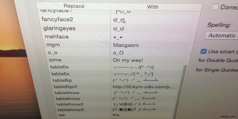 31 ngày sử dụng OS X Mẹo:Nhập Biểu tượng cảm xúc phức tạp với Công cụ thay thế văn bản của OS X